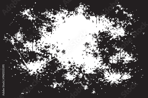 Radial Splash Watermark Grunge Texture