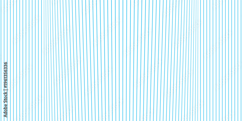 Obraz premium Abstract blue wave lines pattern on white background with space for your text