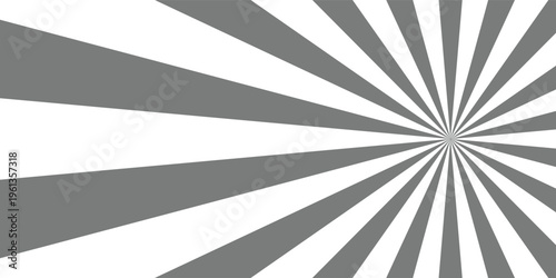 Platinum Gray color and white color Sunburst for the background. flag of japanese. The rising sun.