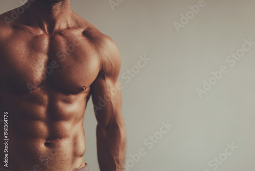 tropical palm tree rises majestically from ground reaching towards azure sky