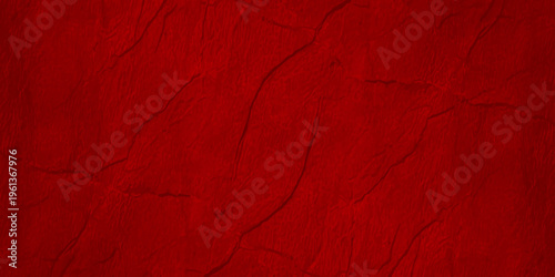 dark red crumpled paper texture background with elegant wrinkles and abstract grunge surface
