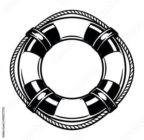 Lifebuoy is a symbol of safety and an essential tool for maritime rescue, representing support and peace of mind