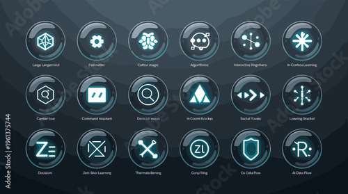 A dark background with a partial abstract design element, conveying modernity and simplicity.