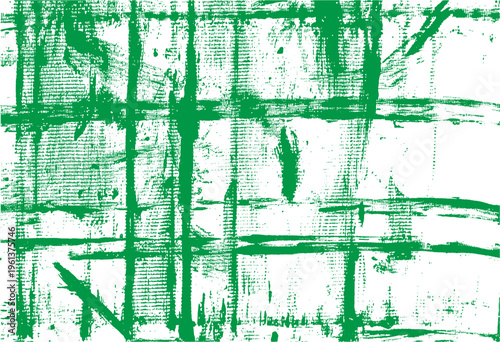 Green grunge abstract brush stroke texture background