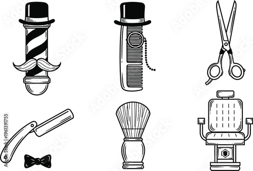 Man haircut essentials tools for a fresh cut