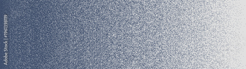 Blue Gray dithered abstract Pixelated Gradient Ornament with dusty noise texture, Lo-fi digital transition with grainy stipple effect, Retro pixel art aesthetic, vector graphic design