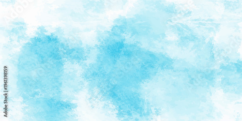 Abstract watercolor background Sky Blue Abstract: Capturing a blend of artistic aesthetics, where soft hues of sky blue blend, creating a visually pleasing abstract background.