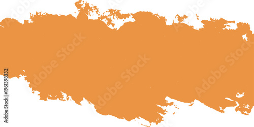 Abstract watercolor background Orange paint stroke: A dynamic and bold paint stroke in a vibrant orange hue commands attention, exuding a sense of movement, energy, and artistic expression. 