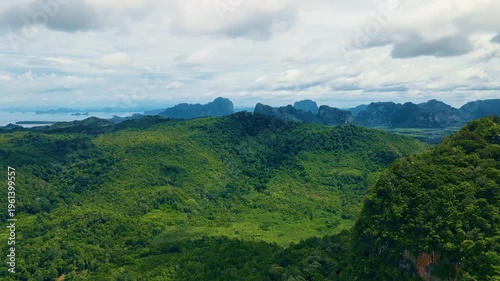 Beautiful Seaside Landscape In Krabi. Enjoy Picturesque And Captivating Shoreline In Krabi Province