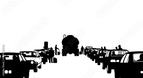 A sophisticated abstract digital art illustration with flowing lines and subtle gradients in shades of purple and pink, suggesting elegance.