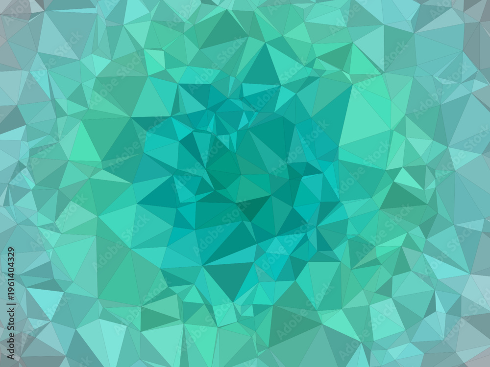 Obraz premium Colorful Low Poly Mosaic Pattern Digital Art Design