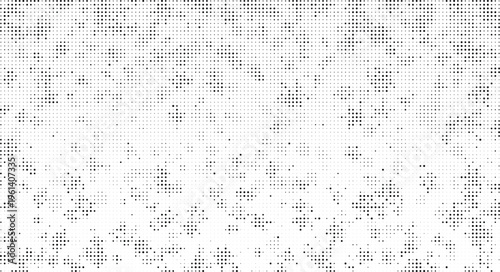 Dynamic gray halftone dot pattern creates lively abstract background with energetic visual impact.
