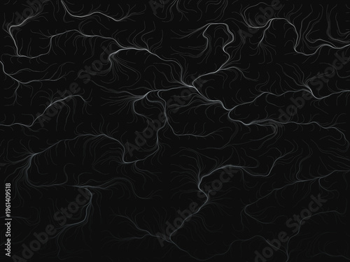 Abstract Wind Flow Field Vector Illustration