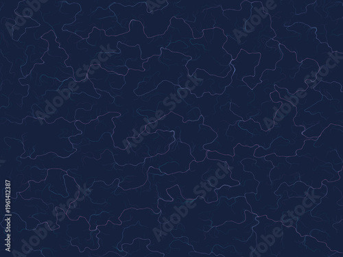 Abstract Wind Flow Field Vector Illustration