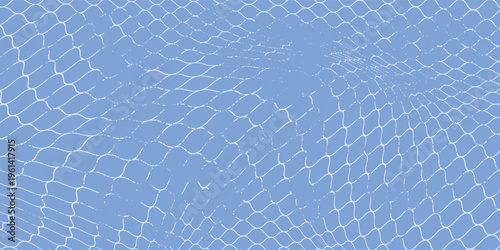 Grunge texture for fishing nets. Seamless pattern for sportswear or soccer goals, volleyball nets, basketball hoops. Modern grunge fishing nets.