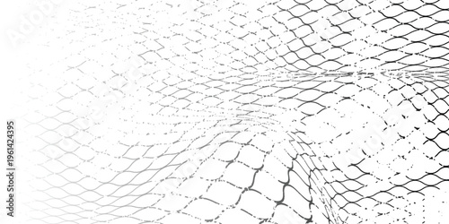 PrintMesh texture for fishing nets. Seamless pattern for sportswear or soccer goal, volleyball net, basketbal