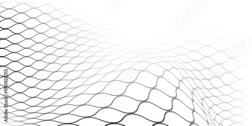 PrintMesh texture for fishing nets. Seamless pattern for sportswear or soccer goal, volleyball net, basketbal