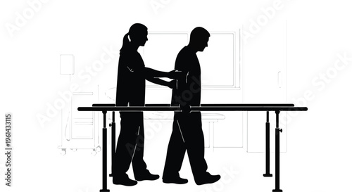 Two businessmen shaking hands in office meeting, partnership and agreement concept, professional teamwork, corporate handshake, deal, negotiation, collaboration, trust, silhouette