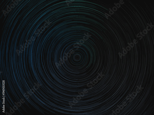 Fluid Motion Particle Trajectories Digital Art