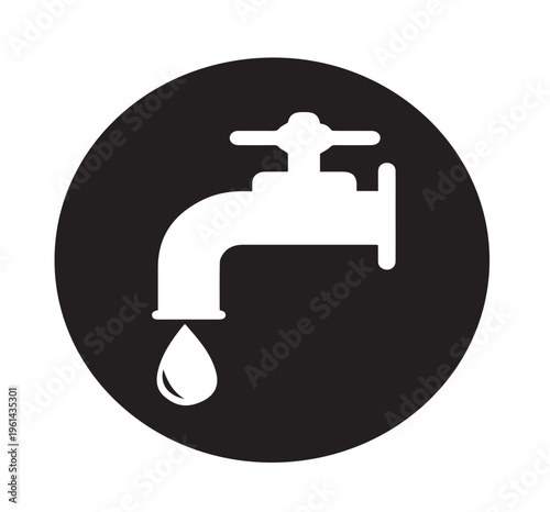 tap with drop of water