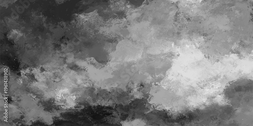 A dramatic dark blue sky filled with stormy clouds and a moonlit fog creates a textured grunge wall background featuring a smoky abstract nature effect