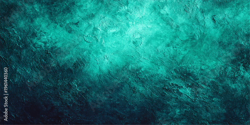 An abstract blue grunge texture background features a dark vintage design with a bright wash of light across the paper pattern like smoke in a night sky