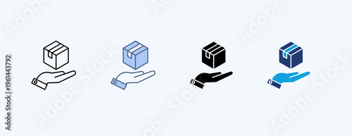 Product Management Multiple Icon Illustration Vector