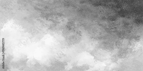 A vintage black and white old paper texture merges with a dark storm cloudscape and mist for a dramatic nature backdrop