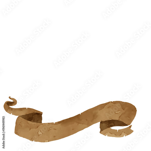 vintage ribbon illustration - rustic banner ribbon