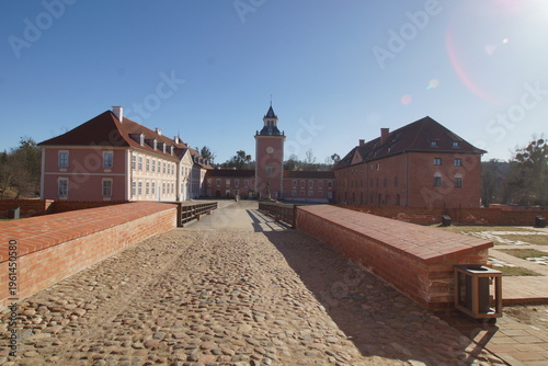Zamek Biskupi w Lidzbarku Warmińskim. Polska - Mazury - Warmia.