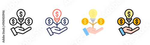 Venture icon sheet multiple style collection