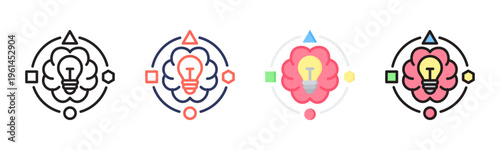 Adaptive icon sheet multiple style collection