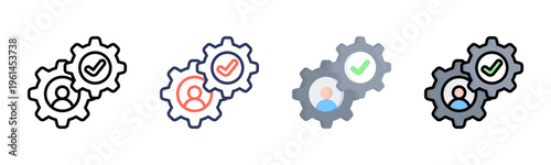 Skill icon sheet multiple style collection