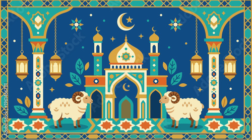 Eid Al Adha Sheep Sacrifice Tradition.