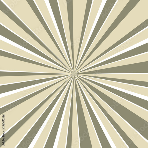 intage Sunburst Retro Pop Art Background