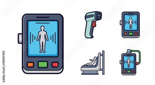 Thermal Imaging Camera Temperature Scanner.