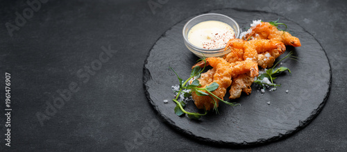 Tempura Shrimp With Ranch Sauce