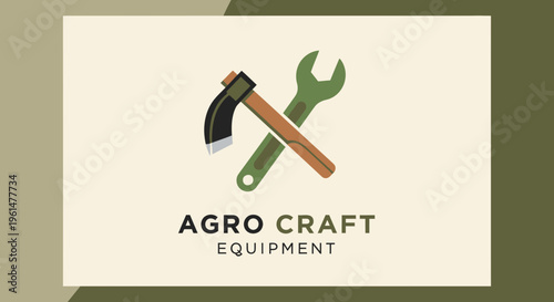 Agro Craft Equipment Logo Design.