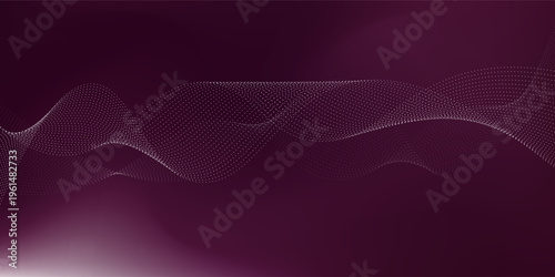 Dark purple plum wine with halftone dots background. Modern vector illustration