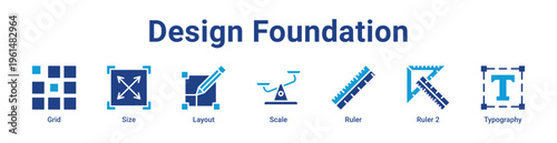 -Design Foundation Icon Banner and Collection