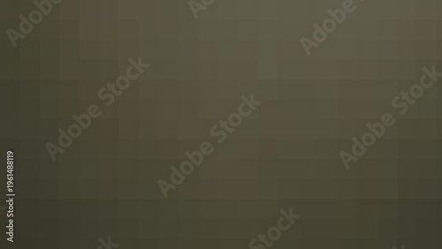 Photos Dark Olive Green Pixelated Geometric Abstract Background Texture Illustration