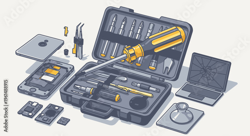 Tools in a Tool Box Kit.