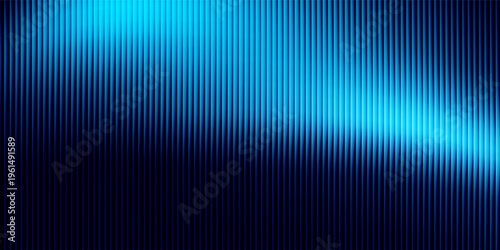 White-light blue-blue gradient with a glass effect on a black background simple