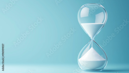 Hourglass illustration.