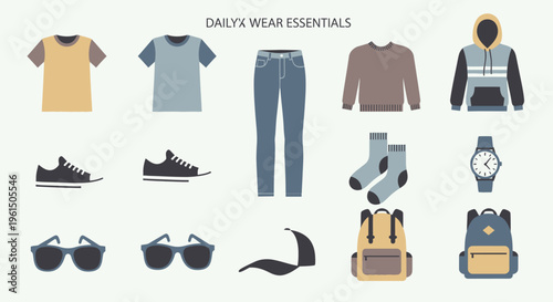 Daily wear essentials for men fashion.