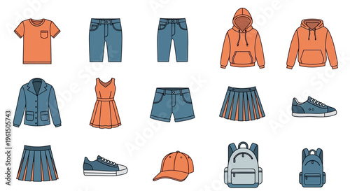 Casual clothing and accessories for men and women.