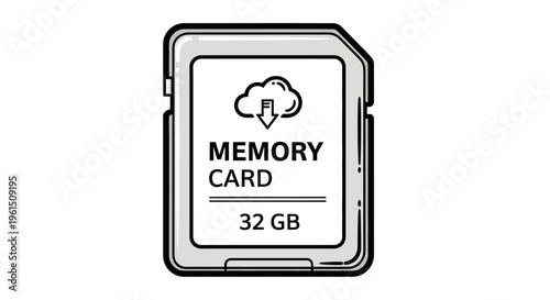 Memory card storage device closeup.