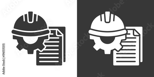 Patent Icon Set Vector Collection Isolated In Black And White