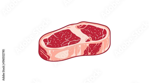 raw beef steak