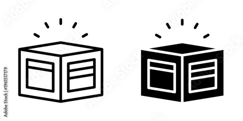 Empty wallet icon, element icon for design branding, print, and digital media